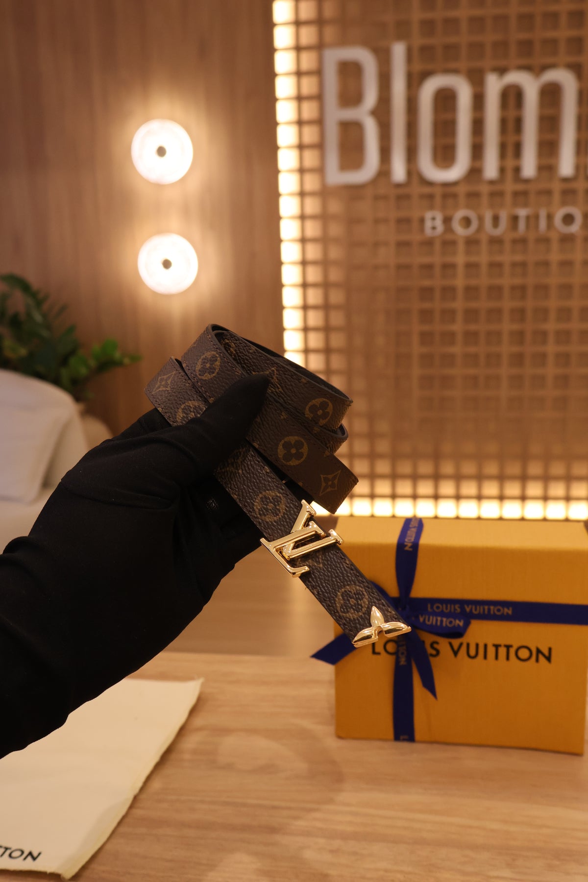 Cinto Louis Vuitton - 2cm