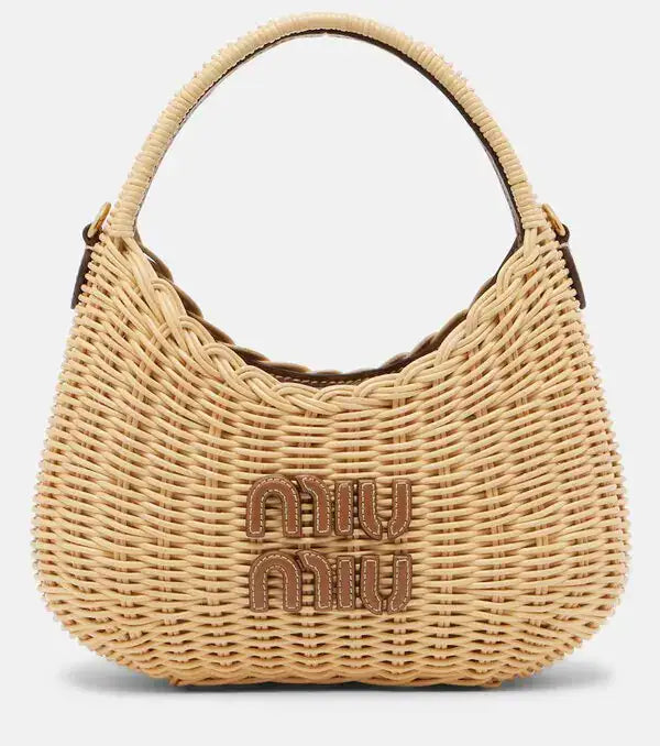 Bolsa MiuMiu Wander Raffia
