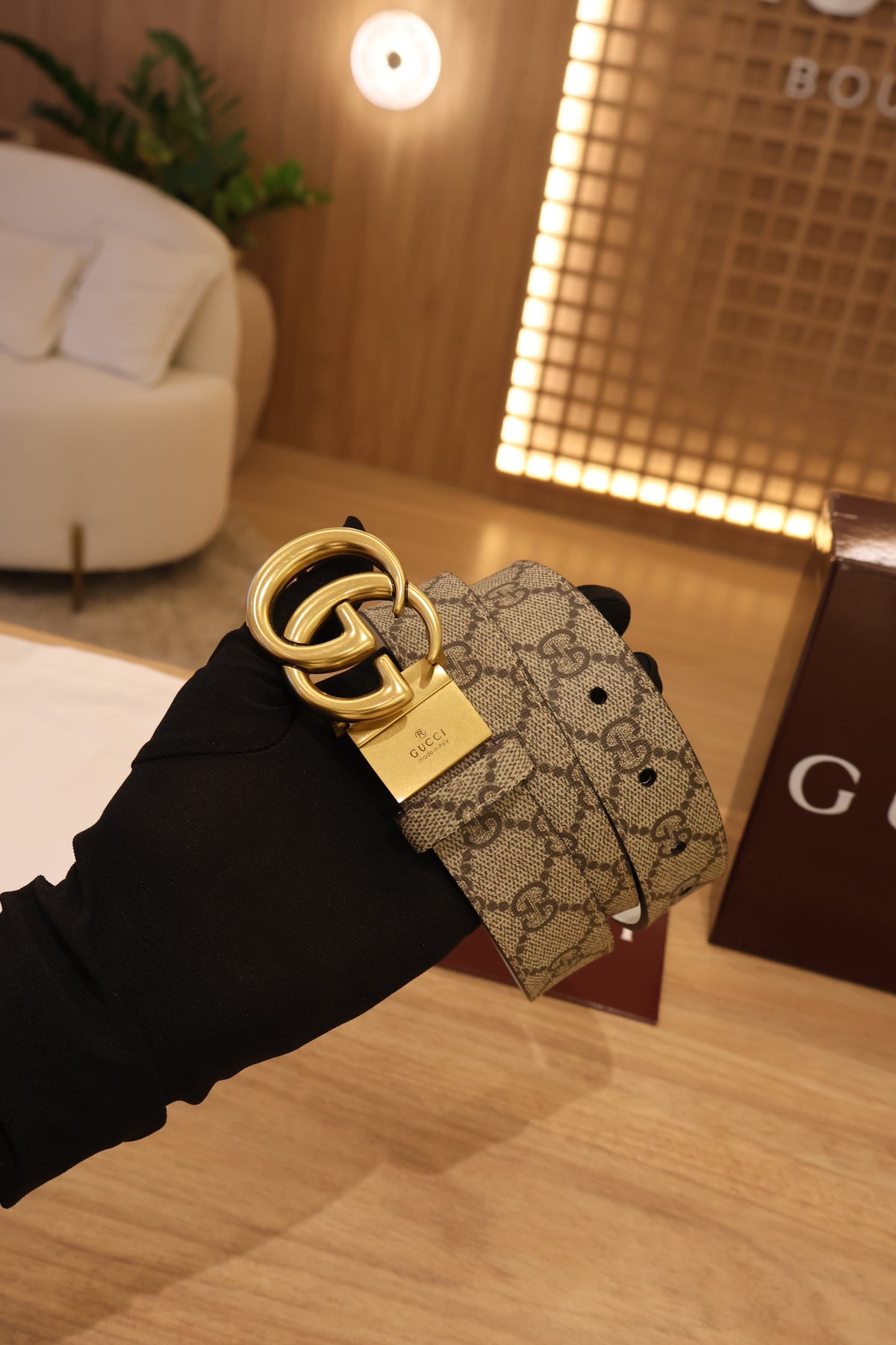 Cinto Gucci - 3cm