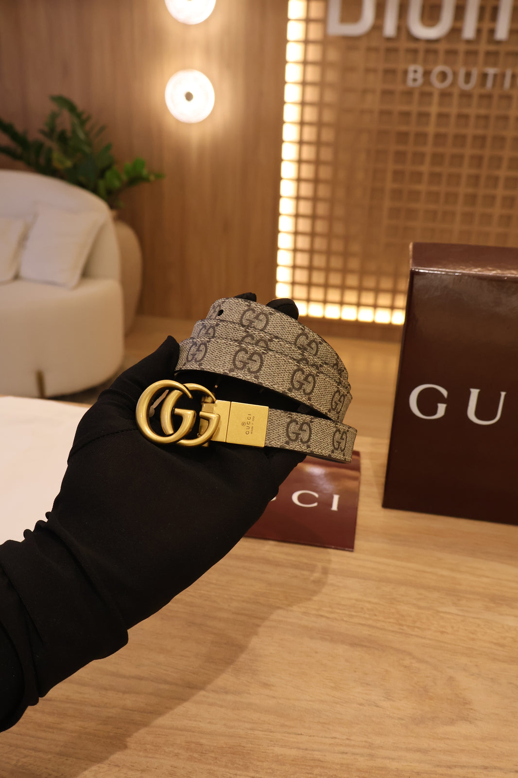 Cinto Gucci - 2cm