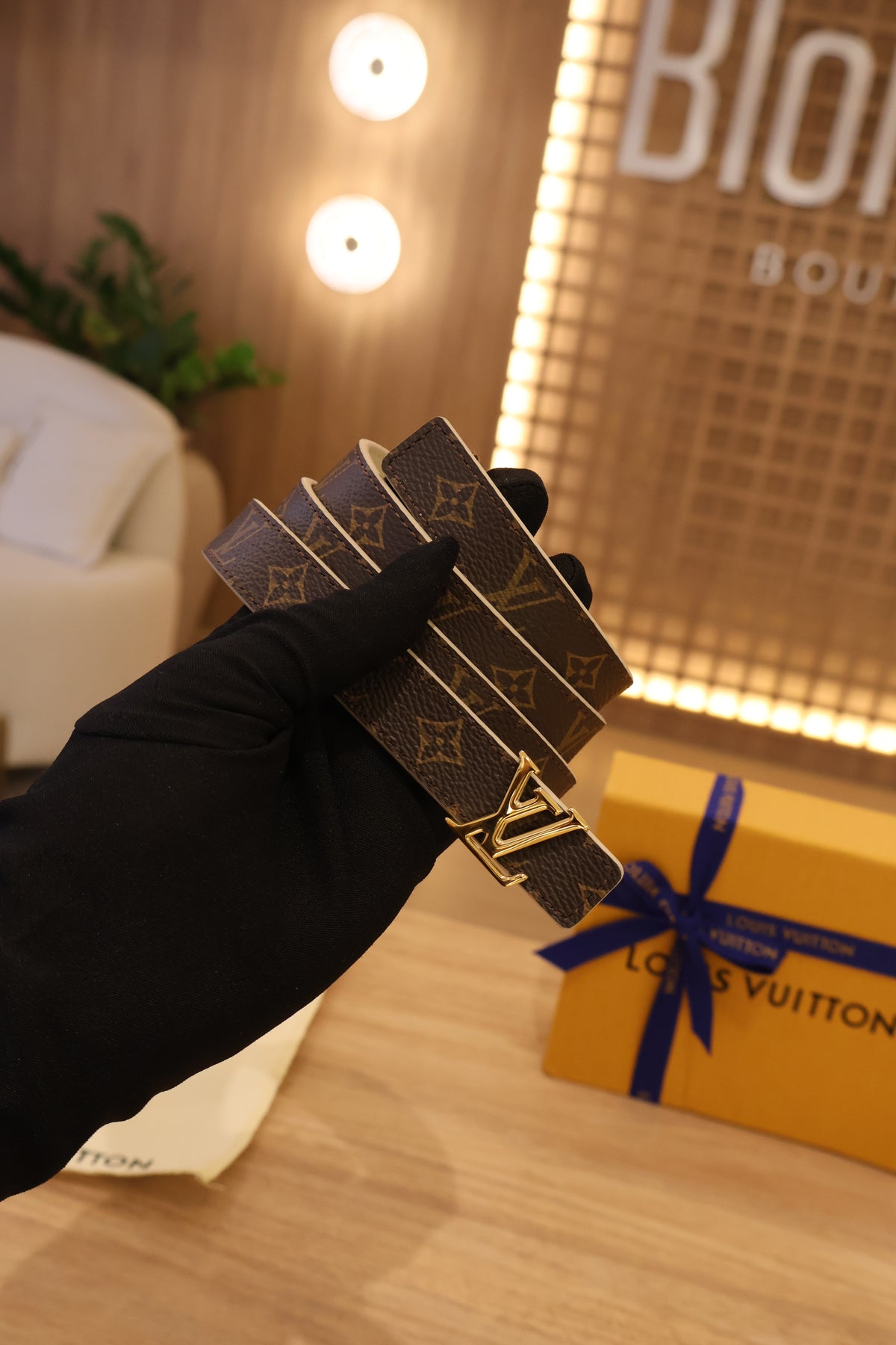 Cinto Louis Vuitton - 2cm