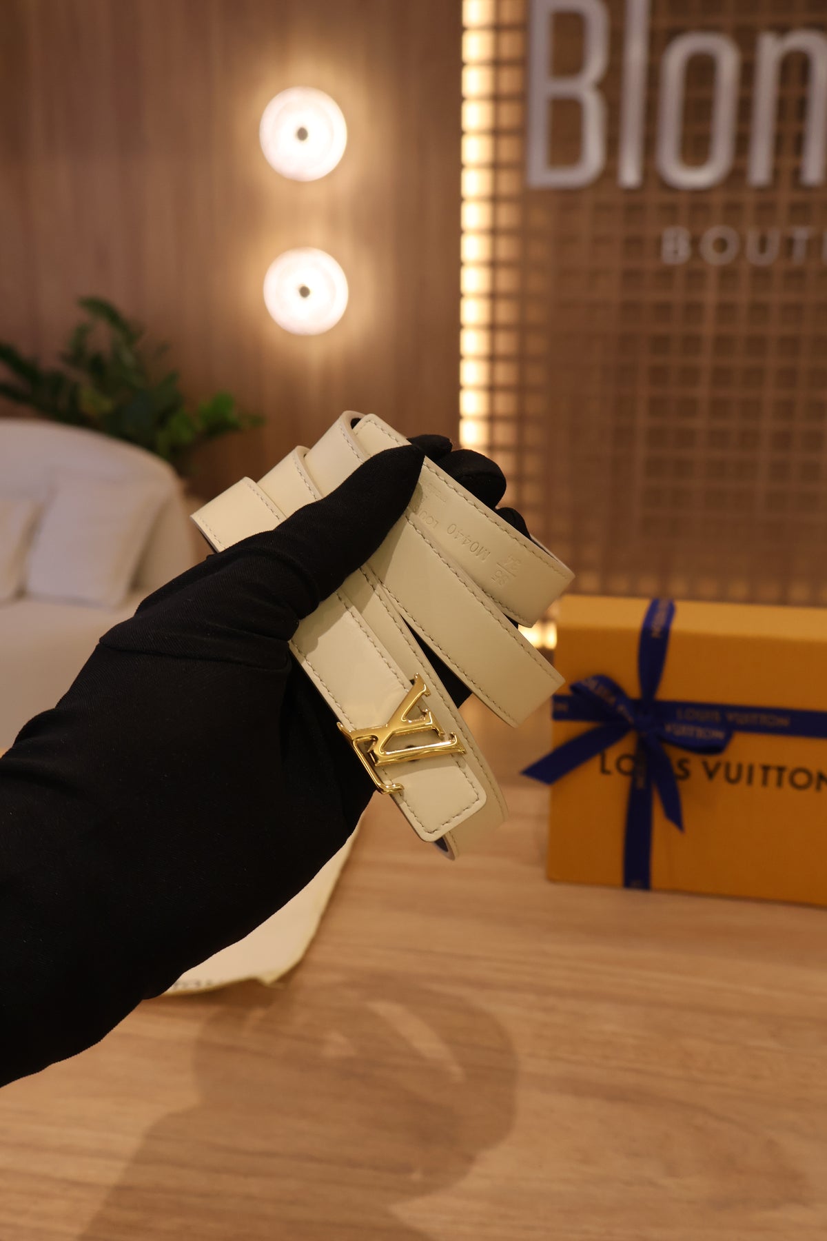 Cinto Louis Vuitton - 2cm