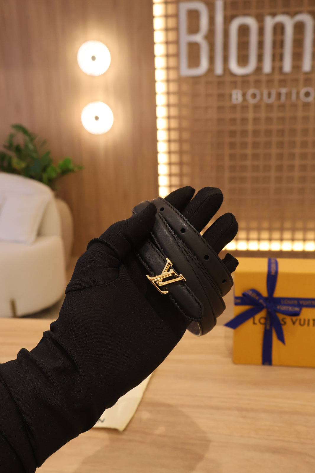 Cinto Louis Vuitton - 2cm