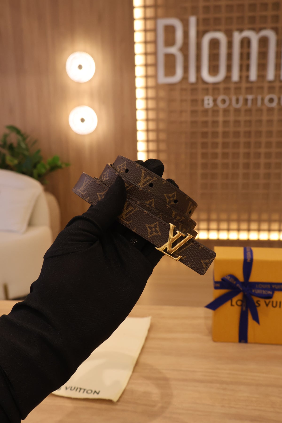 Cinto Louis Vuitton - 2cm