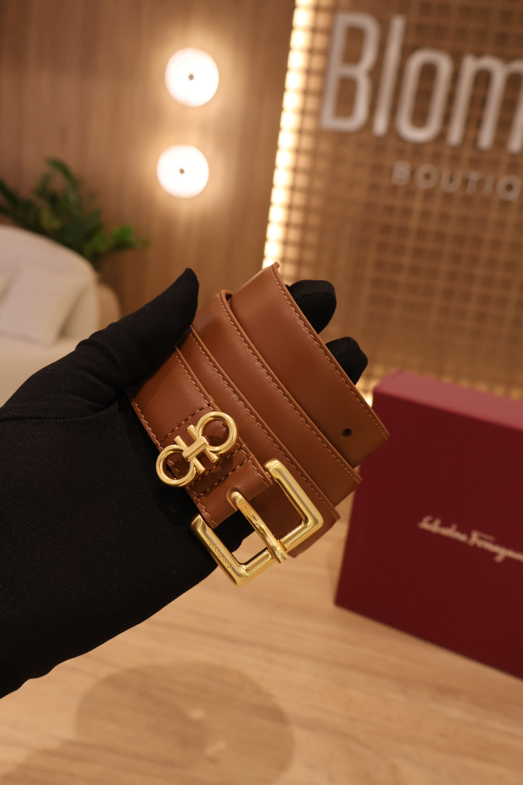 Cinto Ferragamo - 2cm
