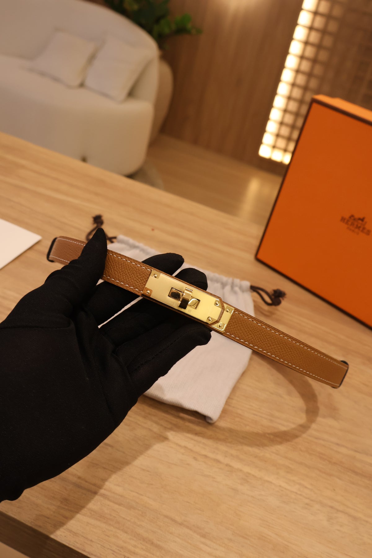 Cinto Hermes - 2cm