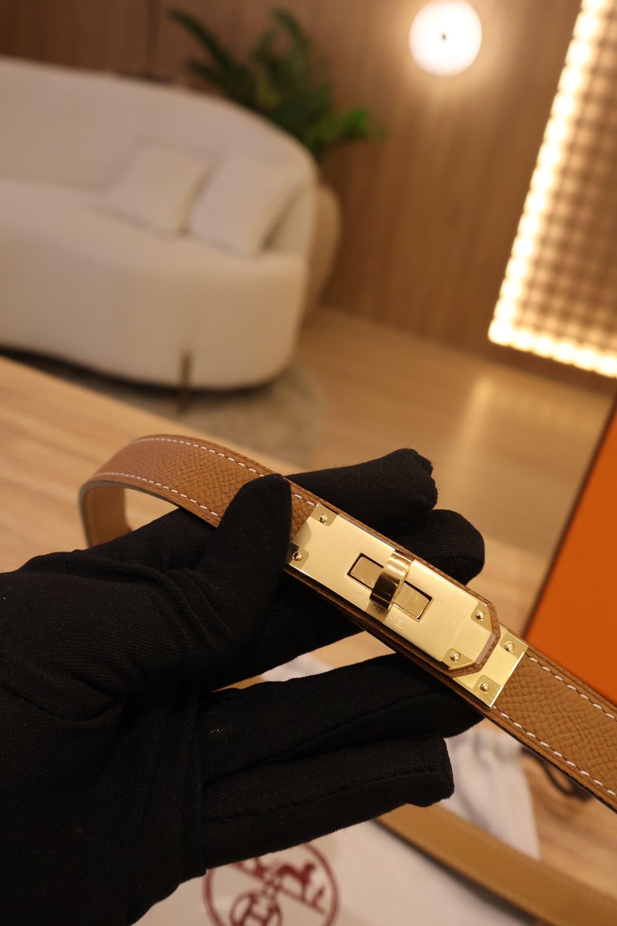 Cinto Hermes - 2cm