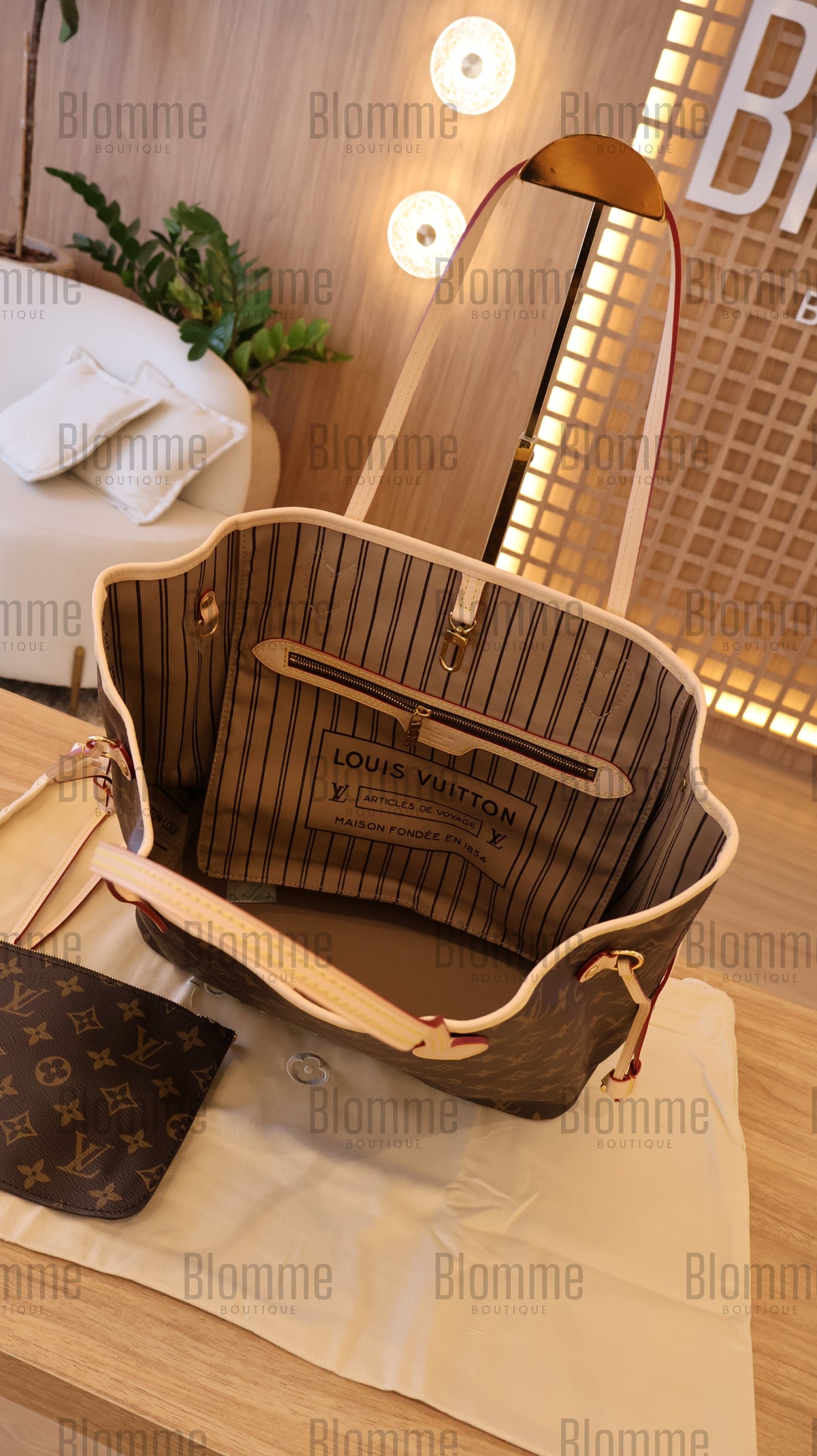 Bolsa Louis Vuitton Neverfull MM Monogram