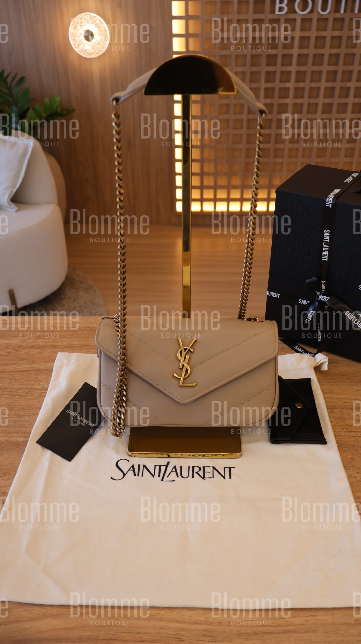 Bolsa Saint Laurent LouLou mini