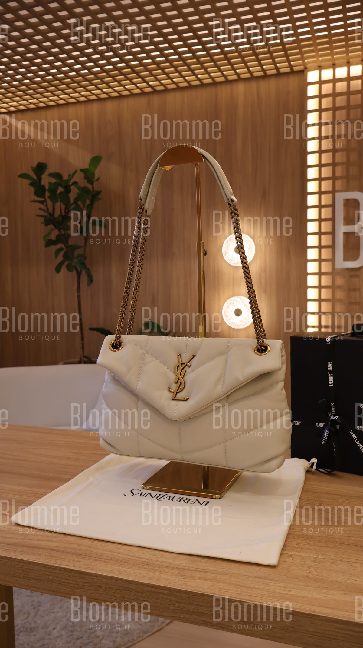 Bolsa YSL Puffer Pequena