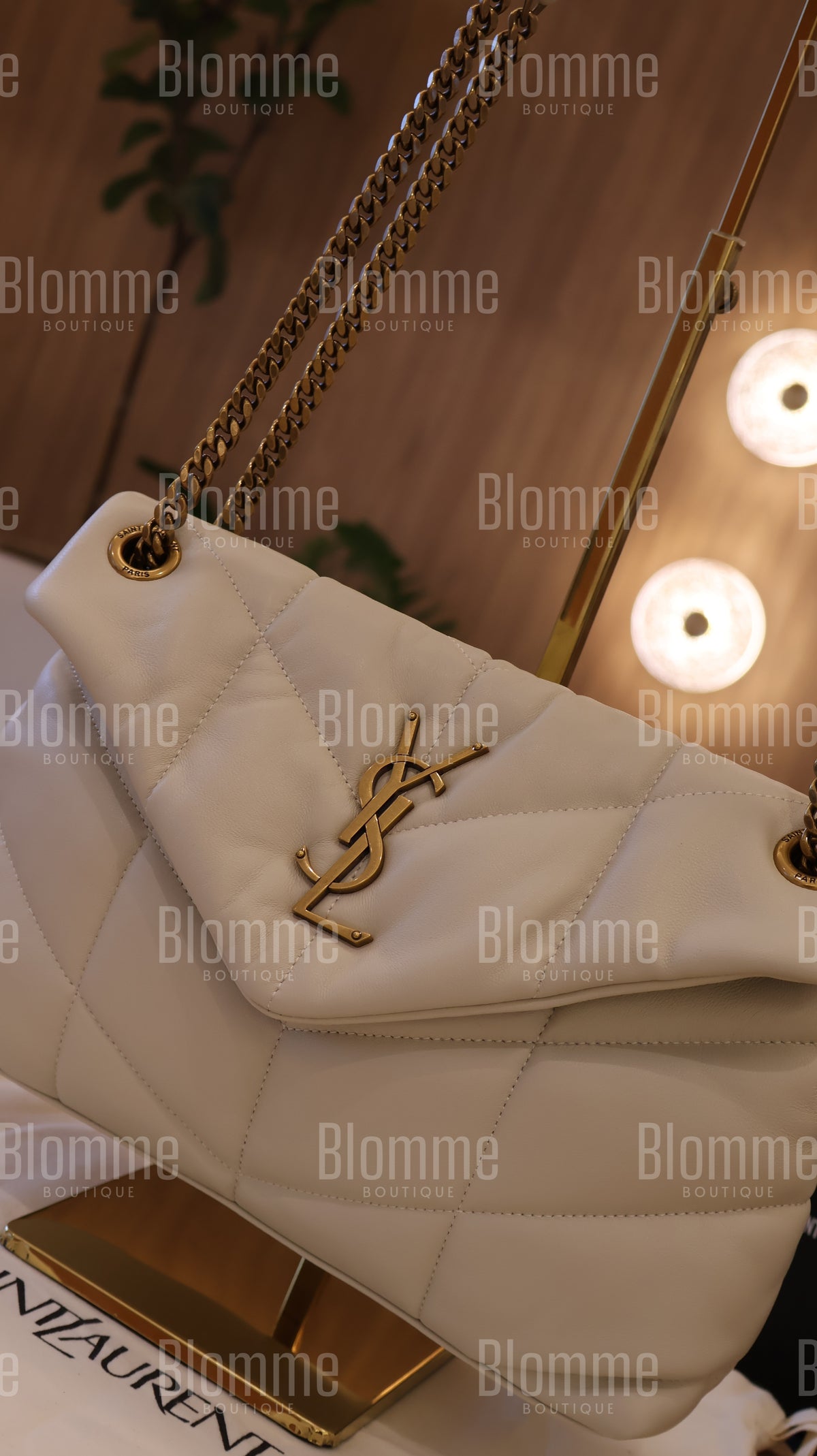 Bolsa YSL Puffer Pequena