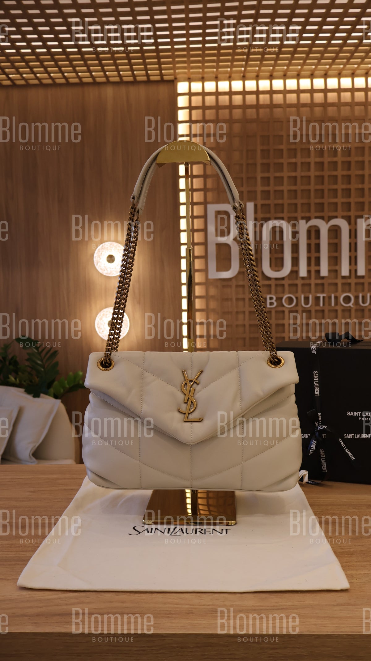 Bolsa YSL Puffer Pequena