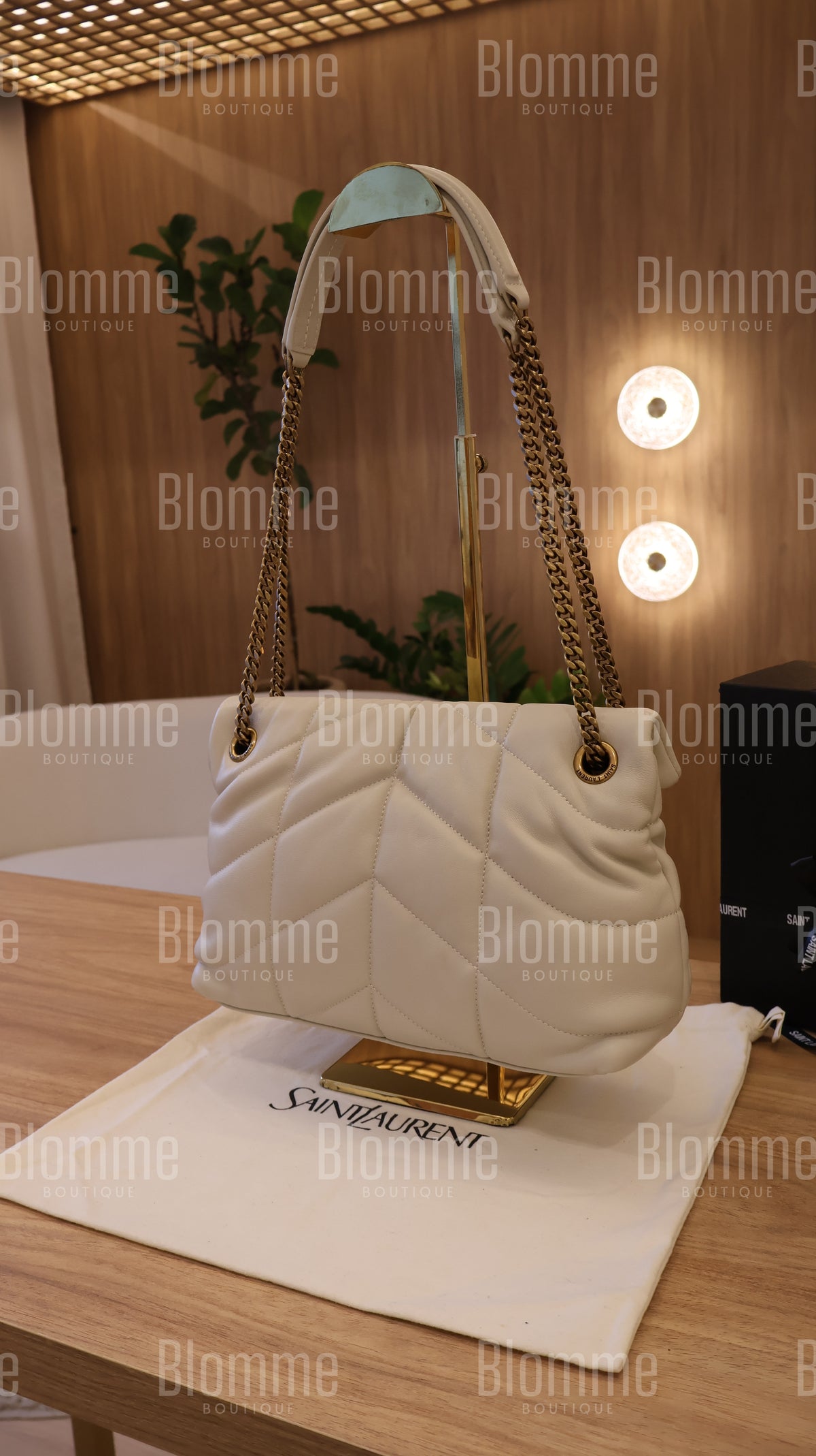 Bolsa YSL Puffer Pequena