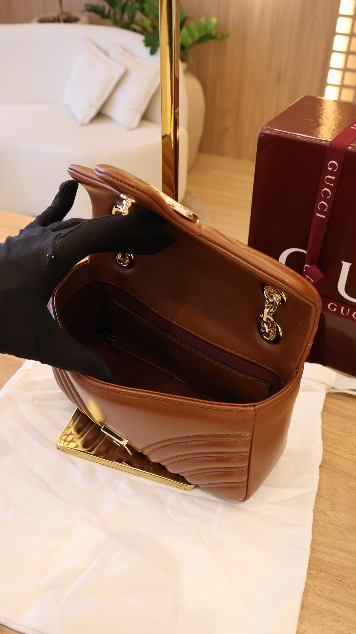 Bolsa Gucci Marmont small