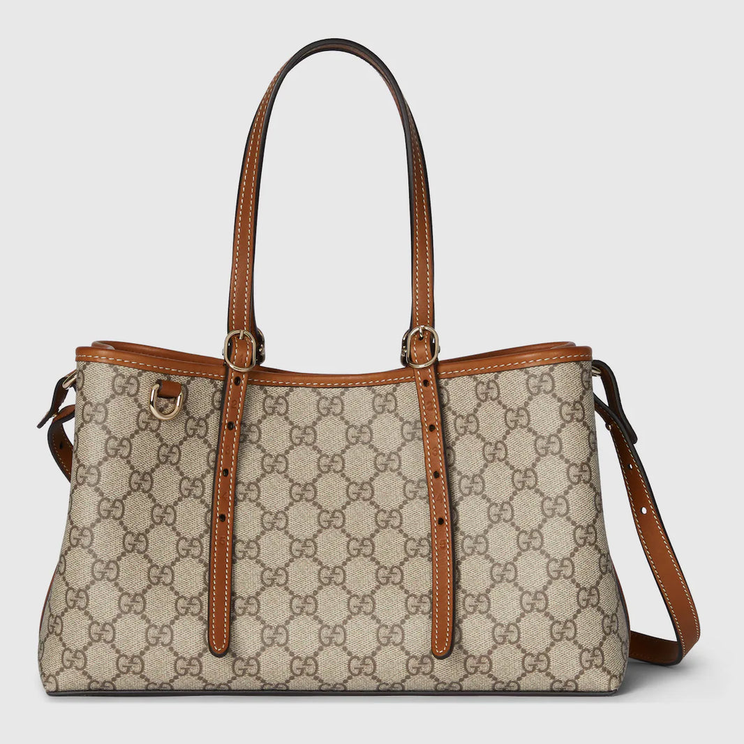 Bolsa Gucci Emblem Medium Tote