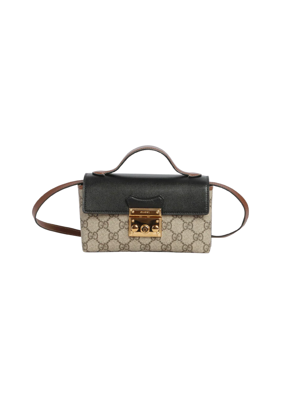 Bolsa Gucci GG Supreme Padlock Mini