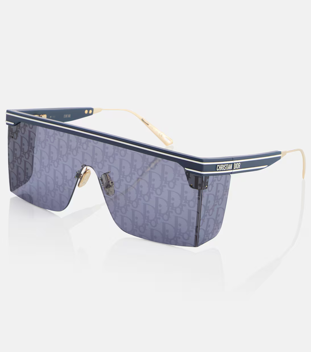 Óculos de sol Dior Eyewear DiorClub M1U shield sunglasses