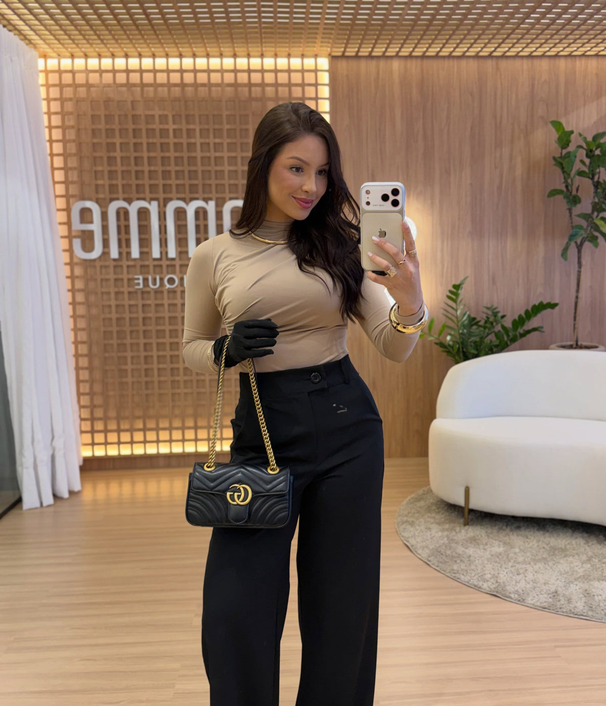 Bolsa Gucci Marmont small