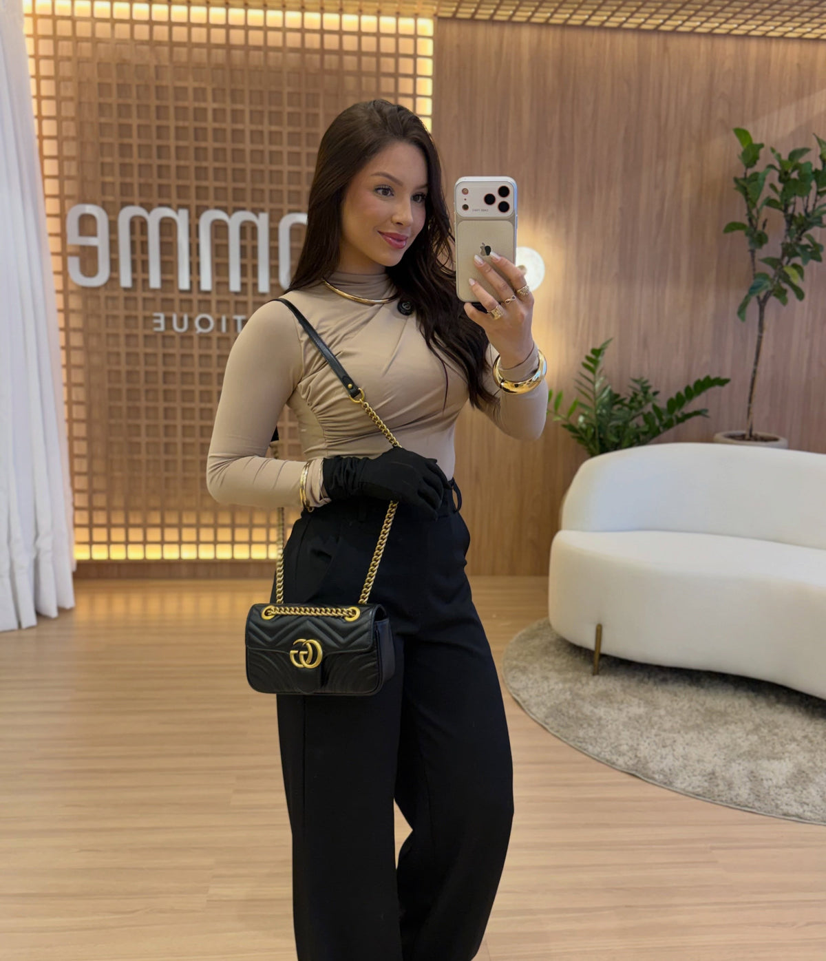 Bolsa Gucci Marmont small