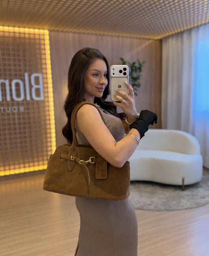 Bolsa MiuMiu Camoscio Aventure Suede