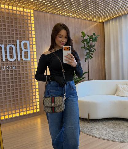 Bolsa Gucci Ophidia Pequena Top Handle