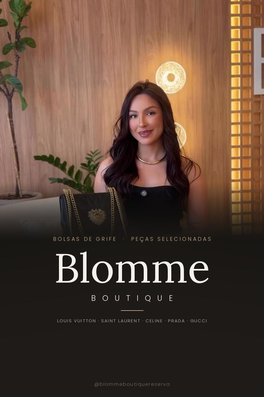 Blomme Boutique, bolsas de grife