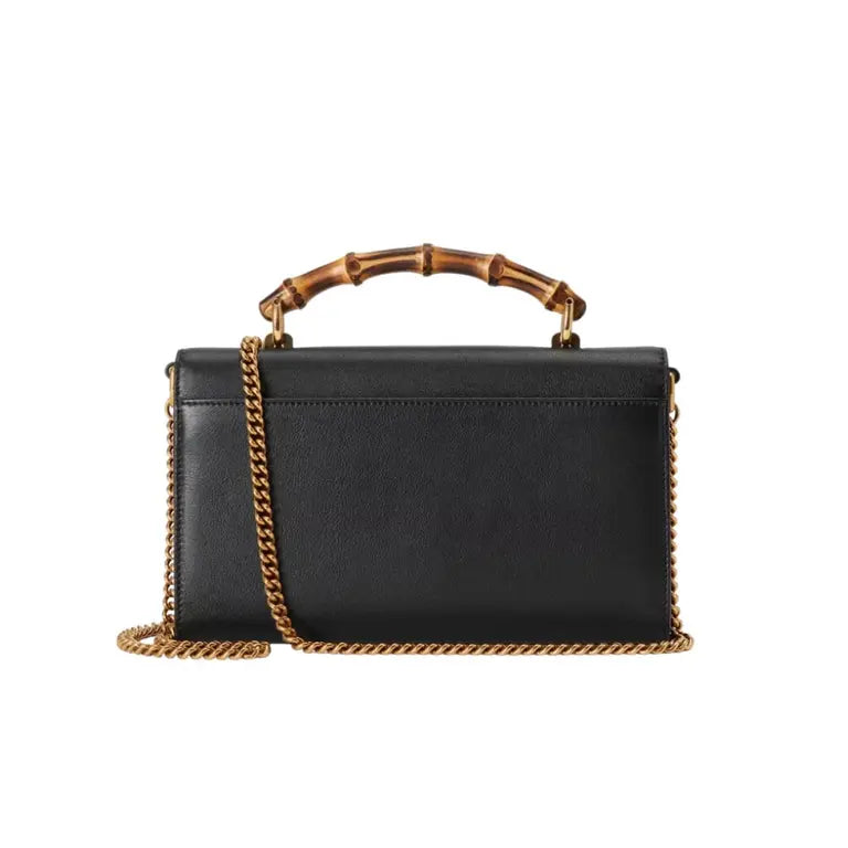 Bolsa Gucci Diana Bamboo leather crossbody bag