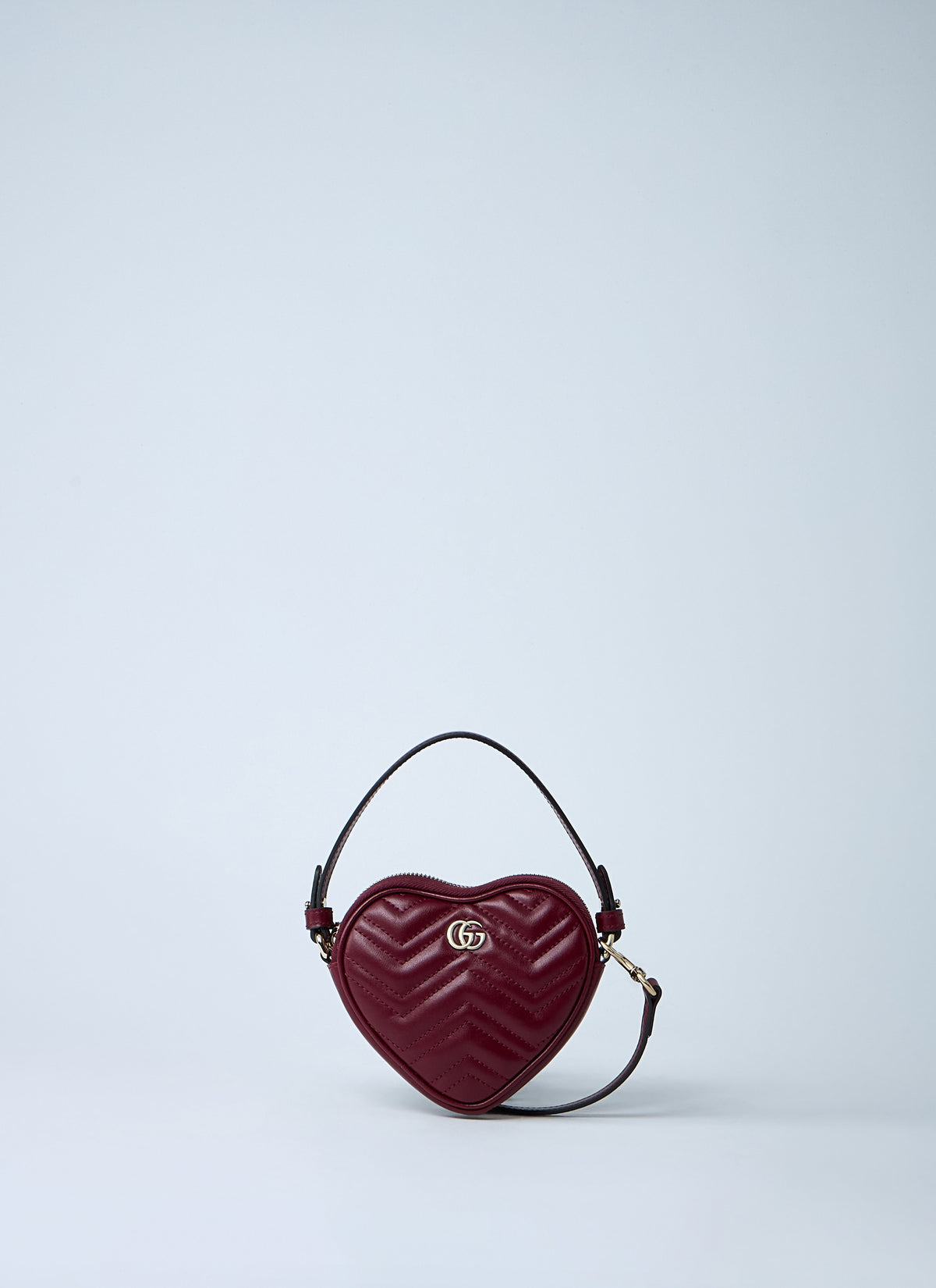 Bolsa Gucci Marmont mini coração