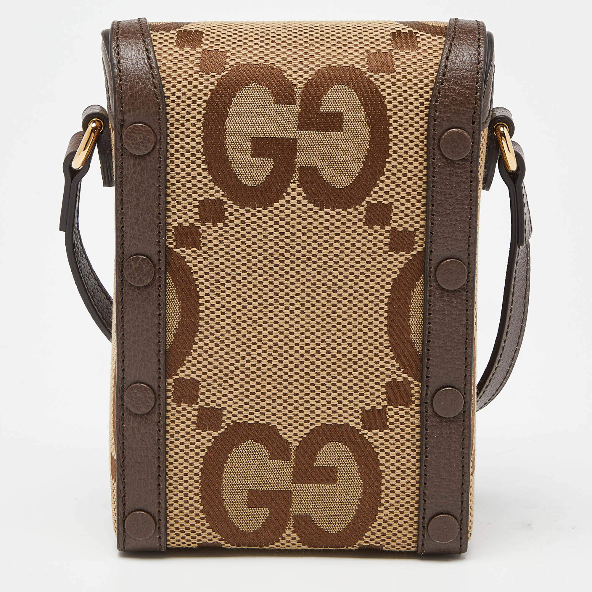 Bolsa Gucci Beige Jumbo GG Canvas