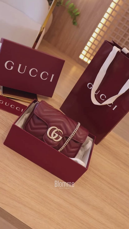 Bolsa Gucci Marmont super mini
